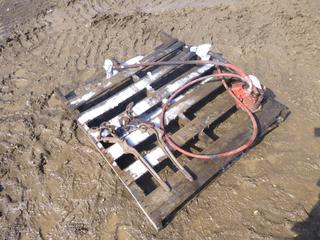Hydraulic Pump and (2) Load Binders