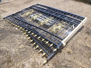 Unused TMG-MG20 20 Ft. Bi-Parting Deluxe Wrought Iron Ornamental Gate