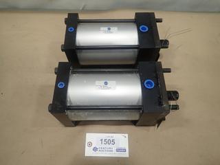 (2) Unused CYL-A-002265 Actuator, 250 PSI Max, Bore/Stroke 5x2.313 (P-1-3)