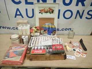 Misc. Items Includes Plant Light, Plant Stand, Lavender Body Lotion and More * Note: Smoke Damage* (T-1-1)