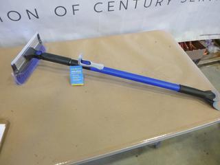Unused PolarXtreme Snow Brush, Lightweight Aluminum, Extends to 60 In. Long (C2)