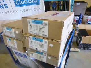 (5) Boxes of Cooper 2 1/8 In. Deep Conduit KO's, 30.3 Cu. In. (L-4-2)