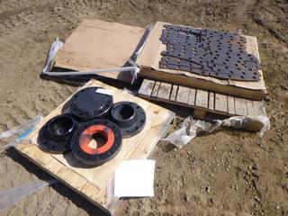 Ring Wear, Flange, Outlet, (3) Coker Drum , AR400, (4) 6in. 300#RF WN SCH 40S A/SAA1:02-F9