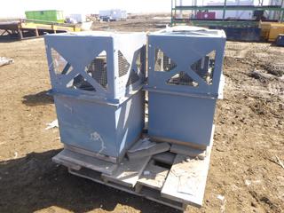 (2) Hartzell Industrial Fans, 3 In. x 22 1/2 In. x 22 In. *Note: Working Condition Unknown*