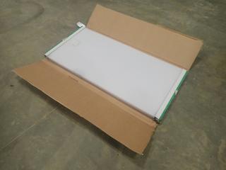 Qty of (25) Unused Plaskolite Styrene Lighting Panels, Prismatic White, 23 3/4 In. x 47 3/4 In. (P-4-3)