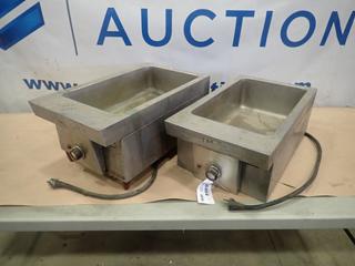 (1) General Electric Deep Fryer CCF1102 c/w 115 Volts, 1000 Watts, (1) General Electric Deep Fryer SCF115304 c/w 230 Volts, 6000 Watts (O-4-2)