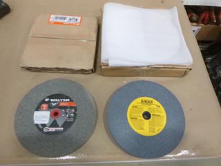 Qty of 8 In. Bench Grinder Wheels (M-3-1)