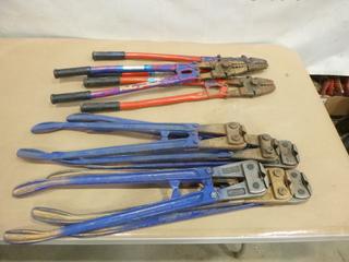 Qty of Arm Crimpers Record 924E Bolt Cutters (M-3-2)
