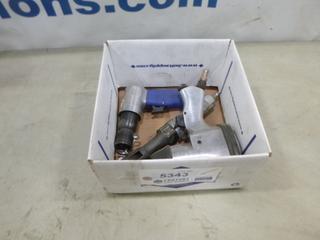 (1) Chicago Pneumatic Air Ratchet, (1) Campbell Hausfield Air Hammer, (1) Campbell Hausfield 1/2 In. Air Impact (P-1-2)