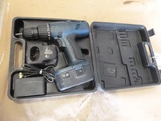 18V Cordless Drill C/w Battery Charger and Case  (F-1)