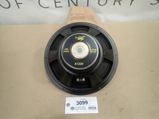 (2) Unused Audioyin 12 In. Speakers, Model A1220, 250W, 8 Ohms, 30 Oz.  (A-2)