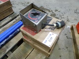 (1) Lincoln Super Arc .045 In. (1.1mm) L-56 Welding Wire, (1) Red-D-Arc Fine Current Adjuster (N-1-2)