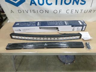 Paladin 42 In. Single Row Curved Cree LED Light Bar, 200W, 24000 Lumens, Spot and Flood Beam, 30000 Hrs. Life Span (N-2-2)