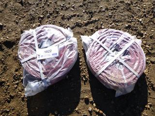 (2) Unused 1 1/2 In. x 50 Ft. Discharge Hoses