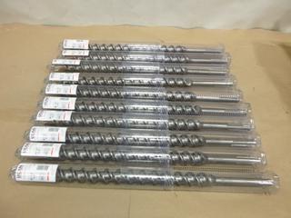 (10) Unused UCan 1 1/2  x 23  Rotary Hammer Drill Bits (A2)