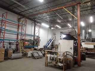 **Located Offsite @ Scott Can- 9523 49 Ave NW, Edmonton** 31ft X 19ft Overhead Crane C/w (2) 2-Ton Chain Hoists *Note: No Equipment On-Site, Buyer Responsible For Dismantle And Loadout, For More Information Contact Chris @ 587-340-9961*