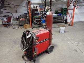**Located Offsite @ Scott Can- 9523 49 Ave NW, Edmonton** Lincoln Electric Power Mig 255 208/230V Single Phase MIG Welder C/w Cart And Mig Guns. SN U1000634549 *Note: Cylinder Not Included, No Equipment On-Site, Buyer Responsible For Loadout, For More Information Contact Chris @ 587-340-9961*
