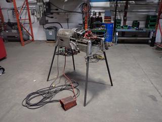 **Located Offsite @ Scott Can- 9523 49 Ave NW, Edmonton**  Ridgid 535 10A 115V Single Phase Pipe Threading Machine C/w Foot Controller, Ridgid Cutter, Threader And Reamer. SN 400555 *Note: No Equipment On-Site, Buyer Responsible For Loadout, For More Information Contact Chris @ 587-340-9961*