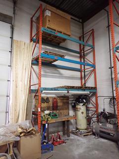 **Located Offsite @ Scott Can- 9523 49 Ave NW, Edmonton** (1) Section Of 10ft X 42in X 18ft Pallet Racking *Note: Contents Not Included, No Equipment On-Site, Buyer Responsible For Dismantle And Loadout, For More Information Contact Chris @ 587-340-9961*