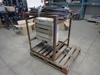 **Located Offsite @ Scott Can- 9523 49 Ave NW, Edmonton** Scott Can Model SC-237-C24U-0036U 3KW 480V 3-Phase Explosion Proof Unit Heater C/w Steel Frame And Electrical Cable *Note: Working Condition Unknown, No Equipment On-Site, Buyer Responsible For Loadout, For More Information Contact Chris @ 587-340-9961*