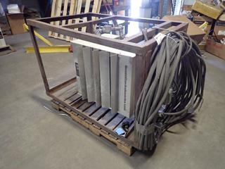 **Located Offsite @ Scott Can- 9523 49 Ave NW, Edmonton** Scott Can Model SC-237-C24U-0156U 15kw 480V 3-Phase Explosion Proof Unit Heater C/w Steel Frame And Electrical Cable *Note: Working Condition Unknown, No Equipment On-Site, Buyer Responsible For Loadout, For More Information Contact Chris @ 587-340-9961*
