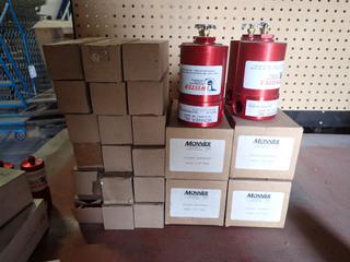 **Located Offsite @ Scott Can- 9523 49 Ave NW, Edmonton** Qty Of 660A-1/2in-MCE And 615A-1/4in-MCE Filter Assemblies C/w Micrafilter MCE1232 Filter Cartridge *Unused* *Note: No Equipment On-Site, Buyer Responsible For Loadout, For More Information Contact Chris @ 587-340-9961*