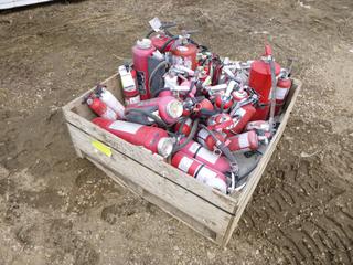 Qty of Assorted Fire Extinguishers