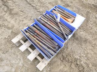 Qty of Chisels and Jack Hammer Bits