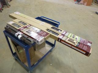 Qty of Unused Bali Room Darkening Vinyl Blinds, (2) 70 In. x 64 In., (3) 31 In. x 64 In. (A2)