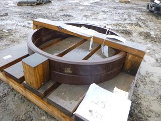 (2) 1 In. x 3 In. Steel Rings, 25 In. Diameter