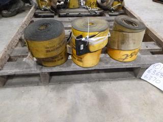 (6) 4 In. Trailer Straps, 5400 Lb Rating