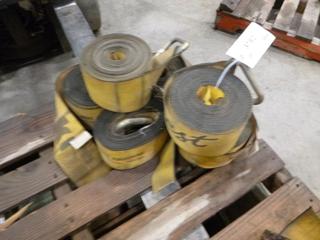(6) 4 In. Trailer Straps, 5400 Lb Rating