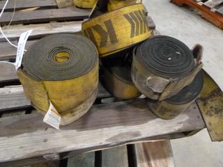 (6) 4 In. Trailer Straps, 5400 Lb Rating