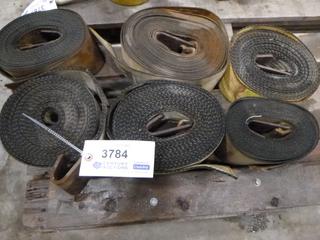 (6) 4 In. Trailer Straps, 5400 Lb Rating