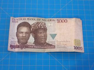 Bank of Nigeria 1000 Naira Bill (Office)