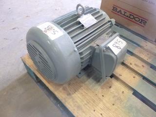 Optim TEFC 10 HP Electric Motor, 3510 RPM, 3 Phase (N-1-3)