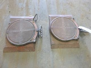 Wheel-A-Matic Co. of America Model WA 702 Heavy Duty Turn Table Set (C2)