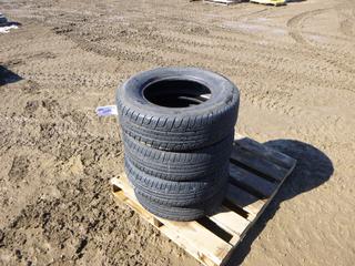 (4) Toyo Spectrum Touring Radials P225/70R15 100S M+S Tires, 65%