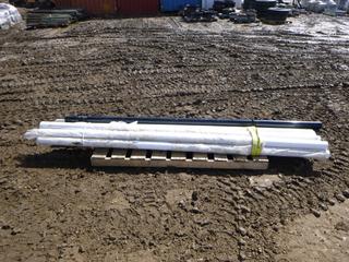 (10) Metal Posts, 10 Ft. x 3 1/2 In.