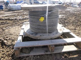 Heavy Duty Extension Cord On Wooden Spool