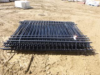 (12) Ornamental Fence Panels, 96 In. x 6 Ft. 
