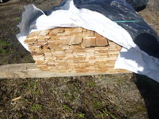 2058 Lin. Ft.  of Economy Grade Western Red Cedar 1 In. x 6 In. Channel* Note: Random Lengths  *
