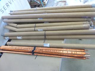 Qty of Komatsu Tubes, Part  59B-03-00310 *Note: Some Tubes Damaged* (O-3-2)