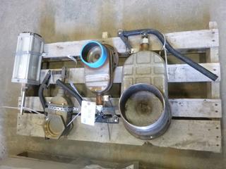 Unused Various Truck Gate Valves w/ Pneumatic Actuator (OS)
