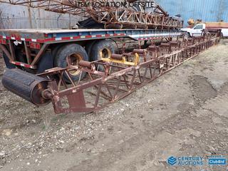 Selling Off-Site - Conveyor Frame, Approx.. 57 Ft. **Located Offsite at 21220-107 Avenue NW, Edmonton, For More Information Contact Richard at 780-222-8309**