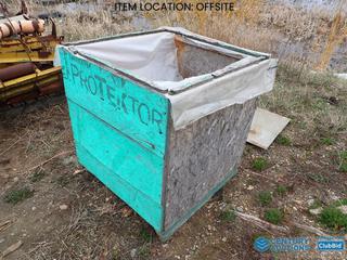 Selling Off-Site - Crate Containing Qty of Conveyor Rollers **Located Offsite at 21220-107 Avenue NW, Edmonton, For More Information Contact Richard at 780-222-8309**