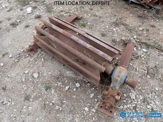 Selling Off-Site - 38 In. Spoke Wing Pulley **Located Offsite at 21220-107 Avenue NW, Edmonton, For More Information Contact Richard at 780-222-8309**