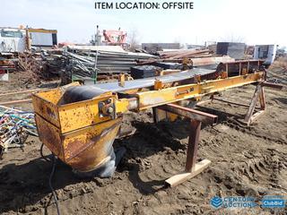 Selling Off-Site Gomaco GT6300 18 Ft. Conveyor System *Note: Working Condition Unknown* **Located Offsite at 21220-107 Avenue NW, Edmonton, For More Information Contact Richard at 780-222-8309**