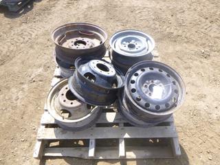 (8) Assorted Rims, Various Sizes and Bolt Patterns