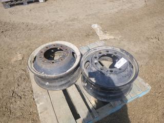 (2) Steel Rims, 10x8.5